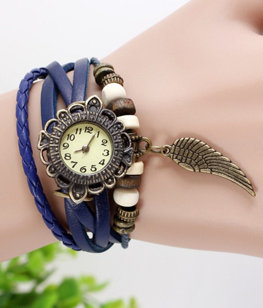 Regular Bracelet Multi-Strap Blue
