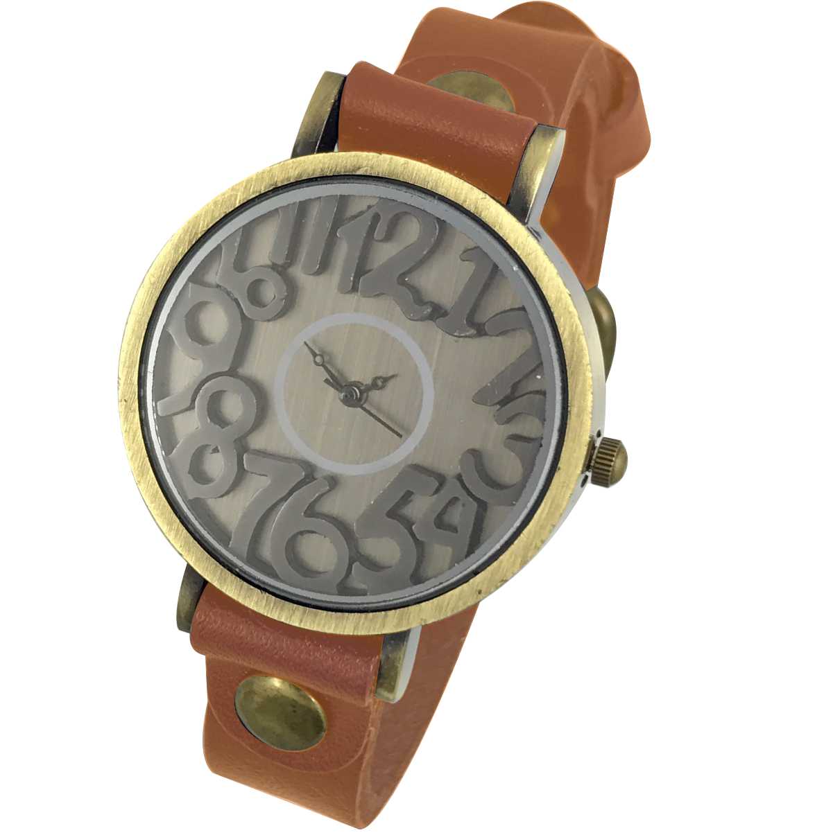 Regular Bracelet Saloon Watch Rust