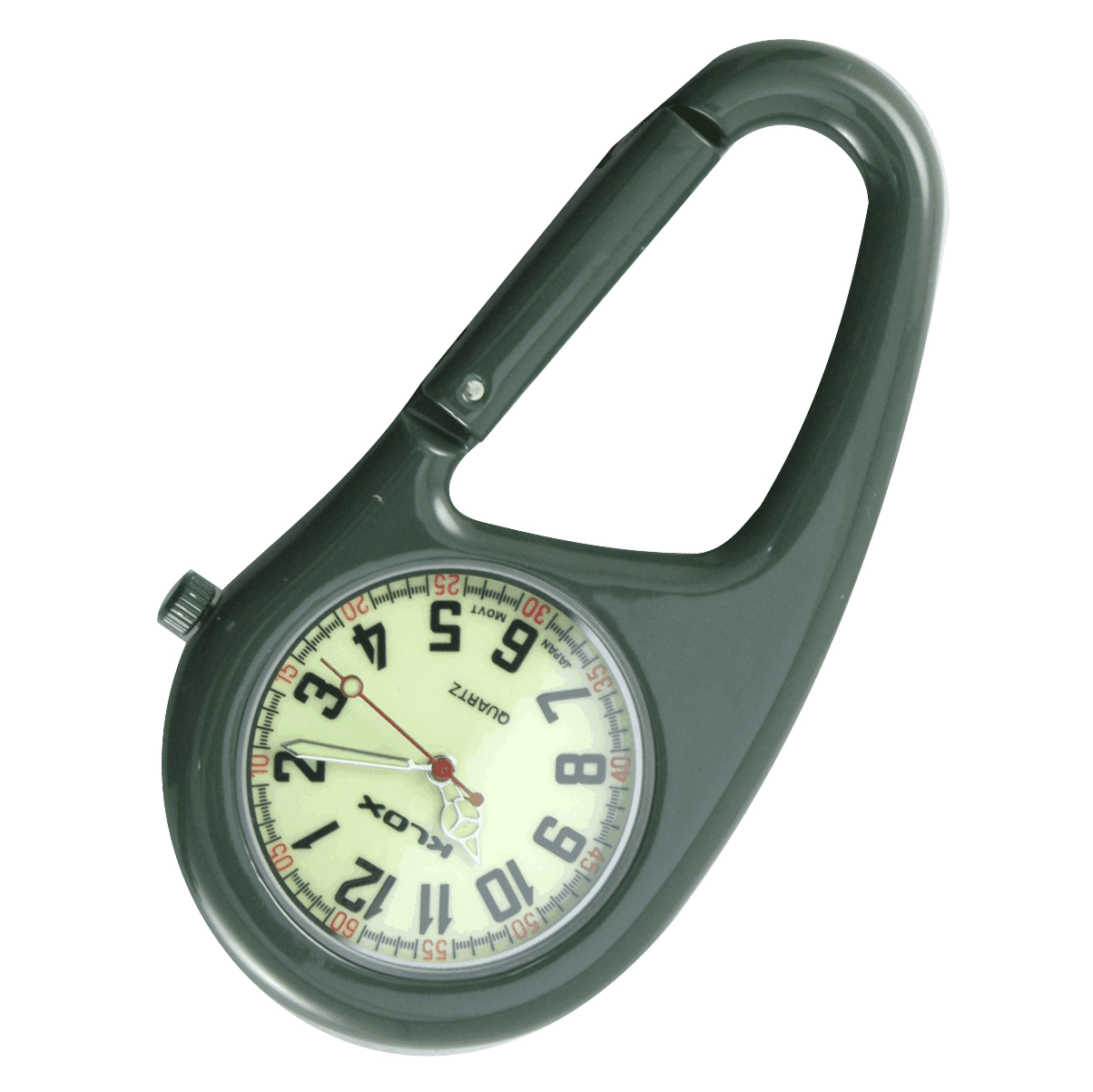 Health Care Belt FOB Watch - Green