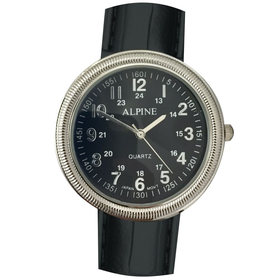 Mens Band Watch -Contemporary Black